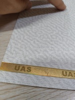Papel A4 con Marca de Agua, Números de Serie, Lámina de Relieve, Certificado con Logotipo Invisible UV, Impresión de Diploma con Seguridad de Reconocimiento por Voz