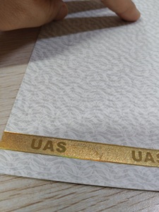 Papier A4 filigrané avec numéros de série, estampage à chaud, certificat avec logo UV invisible, impression de diplôme avec sécurité par reconnaissance vocale - Product Image 6