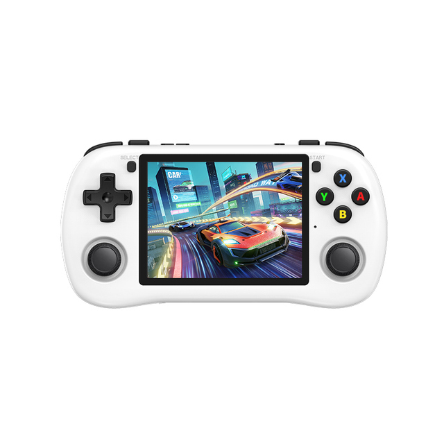Newest Powkiddy X35H Retro Handheld Game Console RK3566 3.5 Inch 640*480 IPS Screen Hall Effect Joystick Children's Gifts