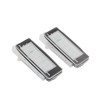 Akd — lampe de plaque d'immatriculation de voiture, accessoire pour véhicule, pour Renault, Espace MK4, Scenic, MK2, Laguna 2, Dacia Duster, Lodgy, Logan, MCV III