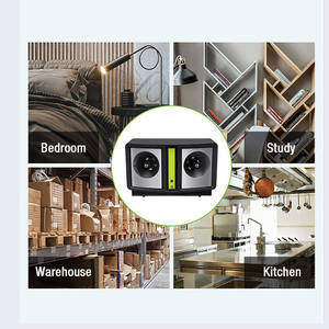 Répulsif Électronique <span class=keywords><strong>Anti</strong></span>-Nuisibles d'Intérieur : Piège à Mouches, Souris et Rats Intelligent à Ultrasons, Électrique sur Piles - Product Image 5