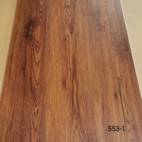 Umweltfreundlicher Holz-Interlock SPC Kunststoffboden PVC/LVT Vinylboden 4,0 mm Klick-Verschluss Bodendielen Aufkleber