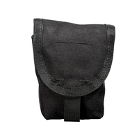 Pochette tactique pour lance-pierre, ceinture de chasse extérieure, fermeture éclair, résistante à l'eau, en nylon, sangle d'épaule arquée, poignée souple pour lance-pierre