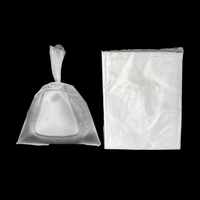 Sac en plastique HDPE de qualité alimentaire pour l'emballage d'eau potable, sachet transparent thermoscellable, emballage liquide personnalisable