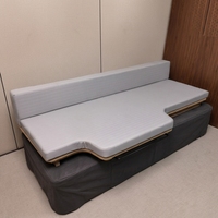 Matelas de couchage extensible sur mesure ODM pour camion et camping-car, avec tissu et cadre, lit de repos double usage pour la modification de fourgonnettes
