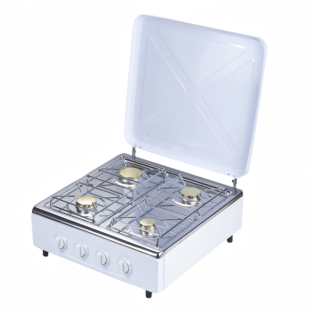Outdoor Gas Cooktop  Portable Camping Stove 4 burner Stainless Steel Table Top Butane Gas Stove
