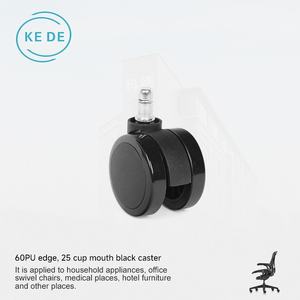 KEDE Hochwertiges PU-Drehstuhl zubehör Universal Office Chair Lenkräder Werks preis Ersatzteil - Product Image 2