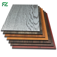 Panel Compuesto de Aluminio Alucobond ACP de Alta Calidad, Grano de Madera, Grado A2, Ignífugo, Impermeable, Ecológico, Decoración para Hoteles