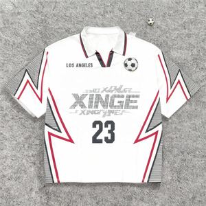 Camiseta de Fútbol de Malla para Clubes de Fútbol, Temporada de Verano 2026, Personalización con el Diseño Exclusivo de tu Marca, Camiseta de Fútbol para Hombre - Product Image 1