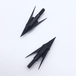 검은색 가시 낚시 화살 탄소강 나사형 화살 야외 낚시 및 사냥 활과 화살 액세서리 - Product Image 5