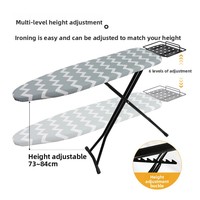 Table à repasser portable, tolérance de haute précision, réglable, pliable, support pour fer à repasser électrique, table à repasser haut de gamme, professionnelle