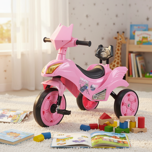 Tricycle pour enfants à prix abordable avec toit / Tricycle pour enfants avec toit et poussoir / Tricycle pour enfants Guangzhou - Product Image 1
