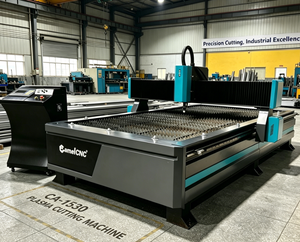 Découpeur plasma 3015 à contrôle automatique de la hauteur de la torche, logiciel de nesting personnalisé pour la découpe de métaux en nid d'abeille - Product Image 1