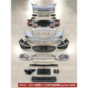 Parachoques Delantero y Trasero de Alta Calidad con Rejilla para Clase E W213 2015-2020, Kit de Carrocería <span class=keywords><strong>Maybach</strong></span>, 100% Compatible - Product Image 2