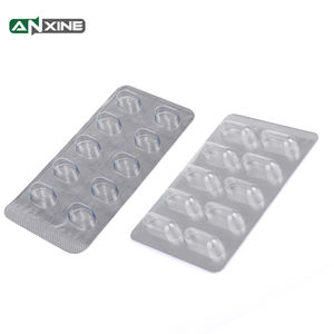 Tùy chỉnh rõ ràng 10 khoang khay y tế viên nang vỉ bao bì Kích thước 00 thuốc vỉ bao bì cho viên nang - Product Image 1