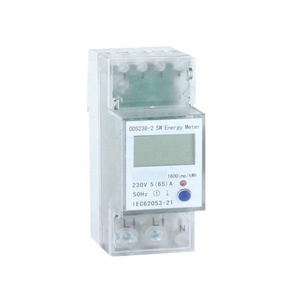 Medidor de hora de vatios multifunción, carril din monofásico DDS238-2 SW - Product Image 1