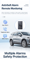 Q9 4g carte Sim Gps ordinateur vélo Gsm /Gps dispositif de suivi localisateur de voiture fort magnétique Gps grande capacité batterie