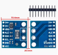 Módulo Sensor de Monitoreo de Corriente/Potencia Bidireccional INA226 INA226 CJMCU-226 con Interfaz IIC I2C