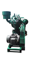 Compresseur d'air industriel haute performance HV-100S à mouvement alternatif, multi-étages, refroidi par eau, sans huile, alimentation CA 220V-480V