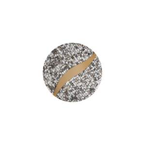 DB ET 1207-16 Mesa auxiliar de muebles de sala de estar con acabado superior de nácar - Product Image 4