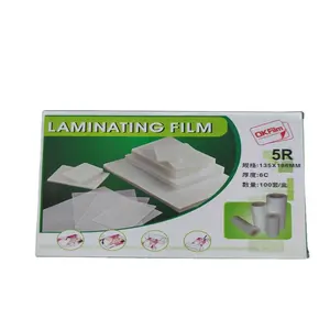 Laminating Film Sheet from 60mic to 250 Micron Lamination Pouches For Laminated Photo Paper