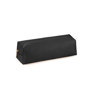 PU Leather Three Dimensional Octagonal Pencil case Solid Color Large Capacity Water Resistant with Zipper Custom logo - Product Image 2