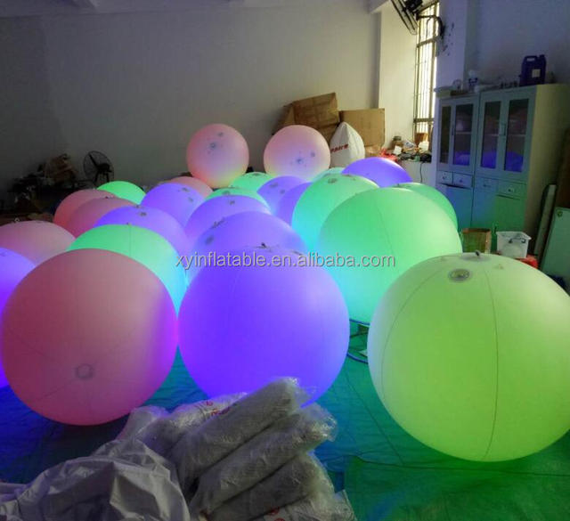 Inflatable LED Crowd Ball/Zygotes Interactive Lighting Balls/led Balloon Lights for Stage Decoration