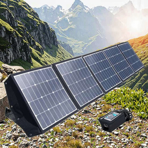 8 volte 12.5w pieghevole caricatore solare sistema portatile tutto in su valigia portatile per andare a zero generatore solare portatile <span class=keywords><strong>yeti</strong></span> campeggio - Product Image 6