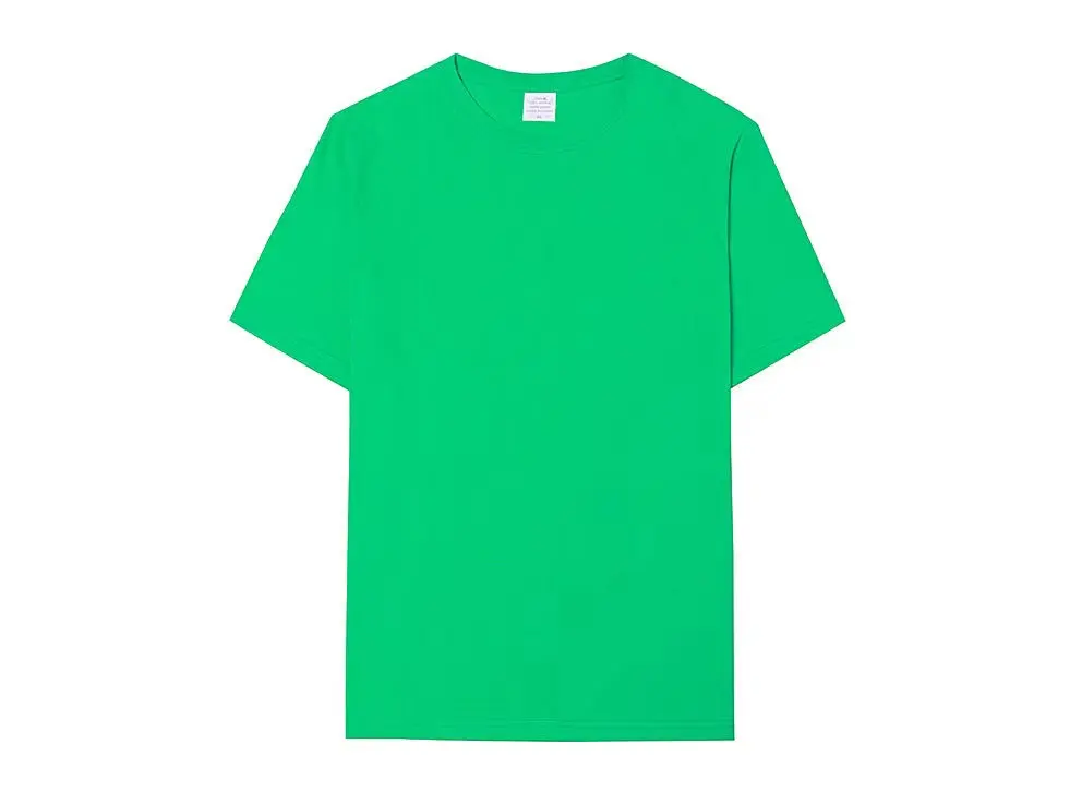 Camisas de algodón orgánico de bambú para hombre, camisa personalizada de alta calidad con Logo liso blanco a granel, 100%