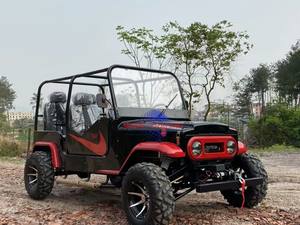 Quad 4 roues tout-terrain de style Jeep, 350 cm³, 4 temps, à essence, pour adulte, structure durable et conduite sécurisée - Product Image 2