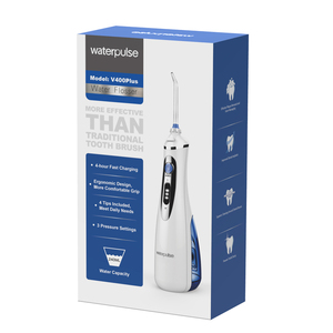 Waterpulse-irrigador <span class=keywords><strong>Dental</strong></span> inalámbrico V400Plus, hilo <span class=keywords><strong>Dental</strong></span> <span class=keywords><strong>de</strong></span> <span class=keywords><strong>agua</strong></span>, CE - Product Image 6