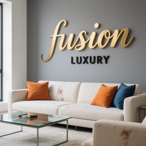 Insegna 3D Personalizzata con Logo Aziendale in Acciaio Inox Dorato per Facciate di Negozi, Uffici e Pubblicità LED AC IP65 - Product Image 3