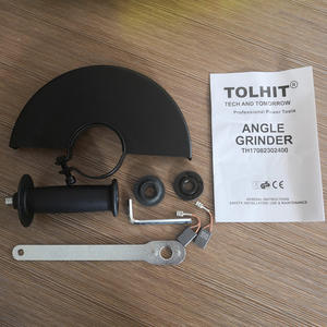 TOLHIT saklar dayung elektrik portabel, 220v 230mm 9in 2350W kuning penggiling daya tugas berat pemicu sudut bolak-balik industri - Product Image 5