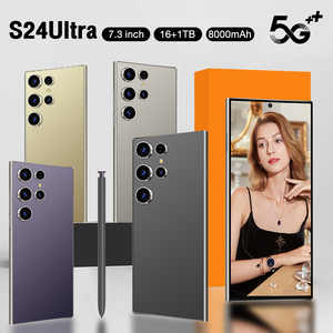 2025 S24 Ultra 7 pulgadas Android 5G <span class=keywords><strong>Smartphone</strong></span> Nuevo Dual SIM 16GB RAM MTK Procesador 65W Carga rápida 512GB ROM Global a prueba de golpes - Product Image 6