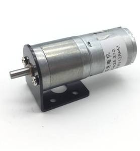 มอเตอร์เกียร์ DC ความเร็วต่ำ รุ่น 25GA370 แรงบิด 6V/12V/24V พร้อมคัปปลิ้งและขายึด - Product Image 1