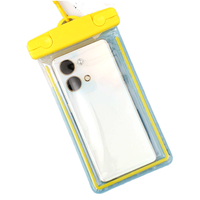 Pochette Téléphone Étanche en PVC Écologique pour Kit de Survie, Sac Flottant Sec Utilisable Toutes Saisons pour Nage et Plongée en Extérieur, Entièrement Automatique