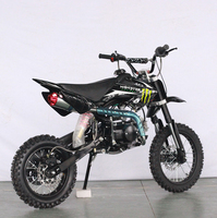 Série professionnelle scrambler dirt bike 125cc motos tout-terrain