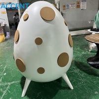Sillón Tipo Cápsula con Forma de Huevo, Diseño Creativo y Nórdico, para Niños, Ideal para Sala de Juegos, Cafetería o Guardería