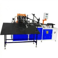Machine à cintrer le fil d'acier plat professionnel personnalisé 2-12m auto 2d cnc machine à cintrer le fil d'acier métallique