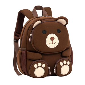 Nouveau Sac à Dos Scolaire Tendance Couleur Unie Dessin Animé Léger Grande Capacité Protection Dorsale Anti-Eau pour Étudiants - Product Image 5