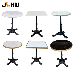 <span class=keywords><strong>Table</strong></span> de <span class=keywords><strong>bistrot</strong></span> français en métal pour extérieur, vente en gros d'usine, <span class=keywords><strong>table</strong></span> de café de restaurant pour terrasse et jardin - Product Image 1
