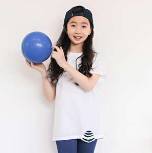 Camisetas para Niñas con Adhesivos de Transferencia de Calor y Empaquetado Personalizado al por Mayor - Product Image 1