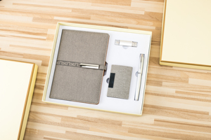 USB Flash Drive + actout máy tính xách tay tùy chỉnh A5 máy tính xách tay thiết lập máy tính xách tay Hộp Quà Tặng in logo Nhật ký thiết lập với bút - Product Image 2