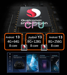 Para BMW X5 X6 E70 E71 fábrica Qualcomm 12,5 "8Core Android 13 Auto Radio Carplay coche reproductor de vídeo Multimedia pantalla navegación - Product Image 4