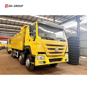 Camión Volquete Usado Sinotruck Howo de 10 Ruedas, 375hp, 8x4, Diésel, de Segunda Mano - Product Image 6