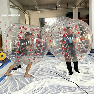 Ballon de football à bulles gonflable en PVC/TPU pour enfants et adultes, accessoires de divertissement commerciaux, tailles 1,2 m/1,5 m/1,8 m, pliable et léger - Product Image 5