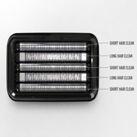 Rasoir électrique DOODA en alliage de zinc, 5 lames flottantes, mini rasoir facial sans fil USB, étanche IPX7