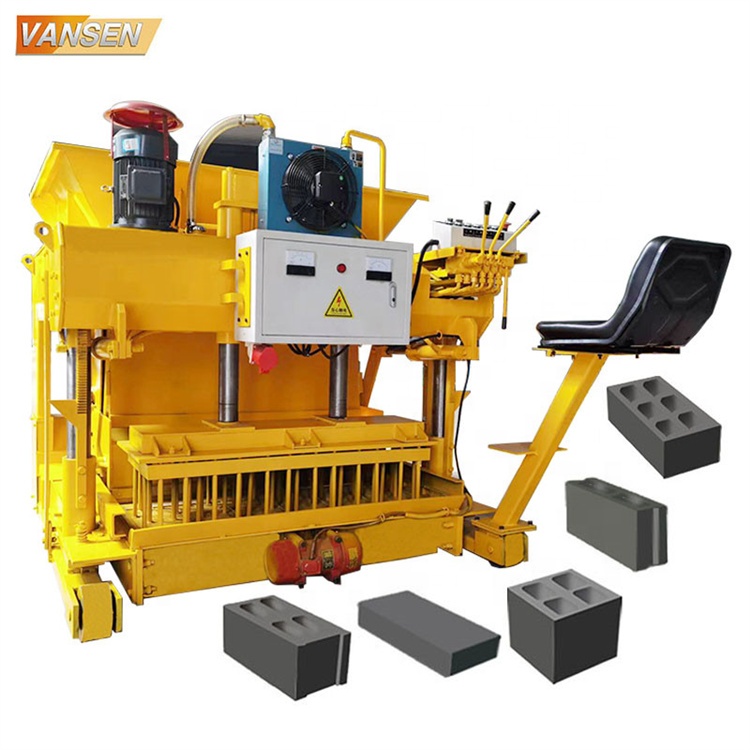 Небольшая Мобильная машина для производства дизельного кирпича, цена в пакистане с дизельным двигателем