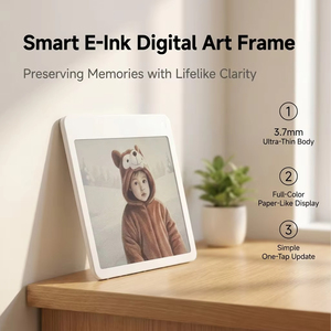 Portafotos Magnético <span class=keywords><strong>para</strong></span> Refrigerador, Pantalla de Papel Electrónico de 4.05 Pulgadas, 4 Colores, 832x768, 280DPI, Carga Inalámbrica Qi, Resistente al Agua IP68, Álbum de Fotos - Product Image 4