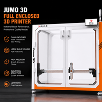 Nouvelle imprimante 3D JUMO Particle FGF Granule grand format fermée 1200 mm, extrudeur unique, haute vitesse, PLA, nivellement automatique, plateau chauffant